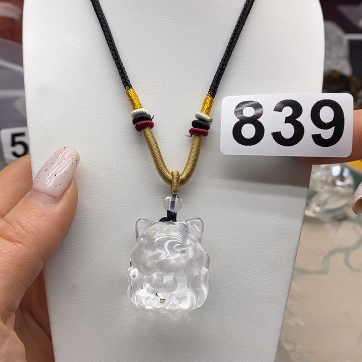 未镶嵌水晶珠宝半成品