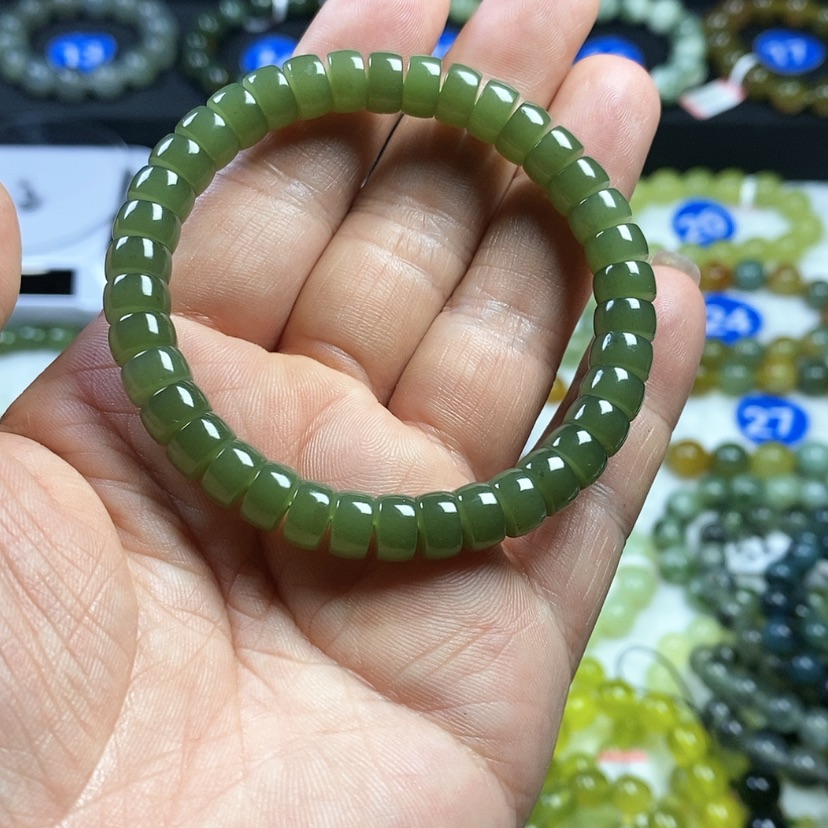 【闪购商品】手链未镶嵌和田玉嘟*嘟