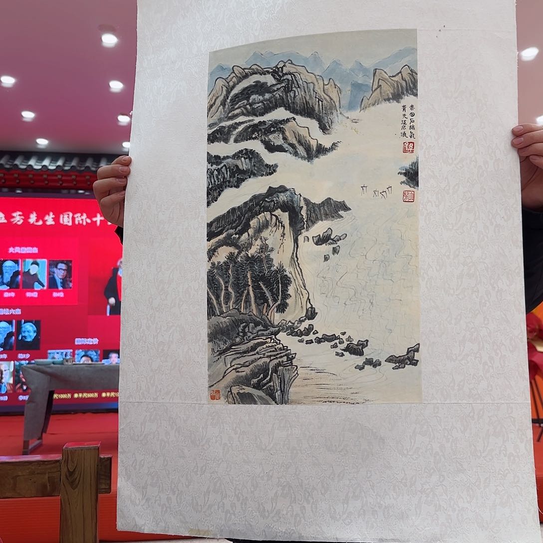 国画艺术家的作品