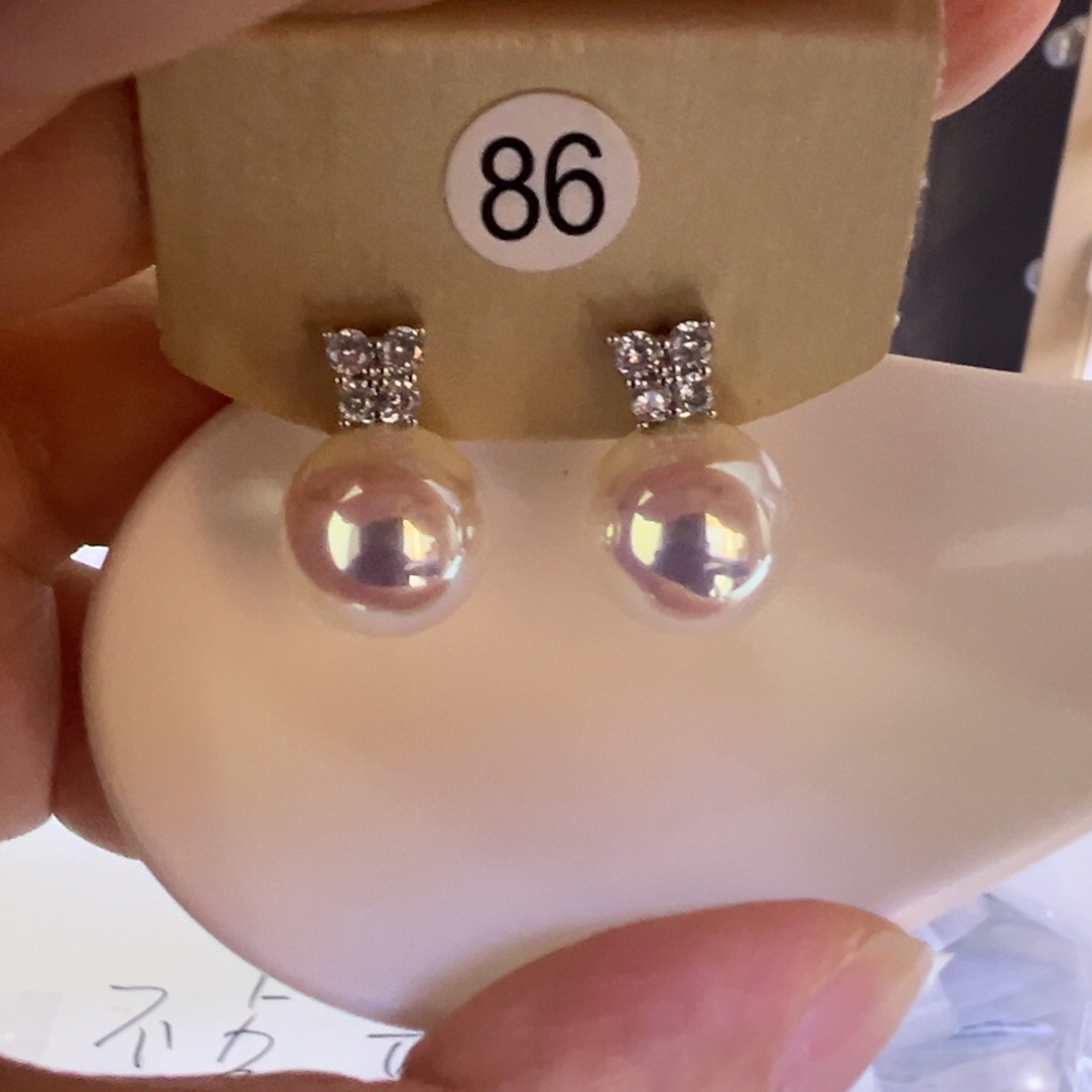 耳饰未镶嵌淡水珍珠