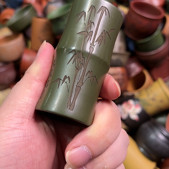 紫砂茶杯全手工紫砂主人杯