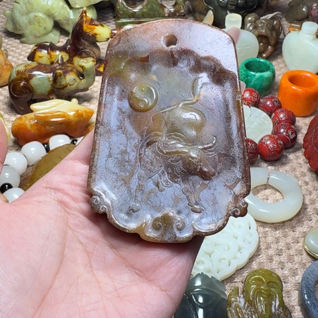 吊坠白玉菩提挂件