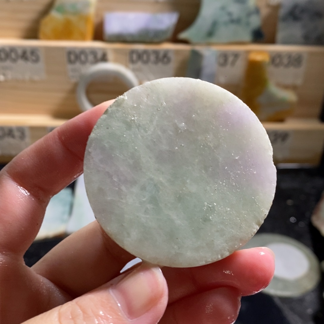 颈饰未镶嵌翡翠天然翡翠