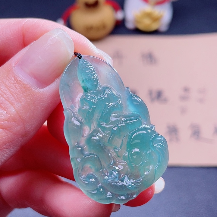 翡翠吊坠(不含链)未镶嵌