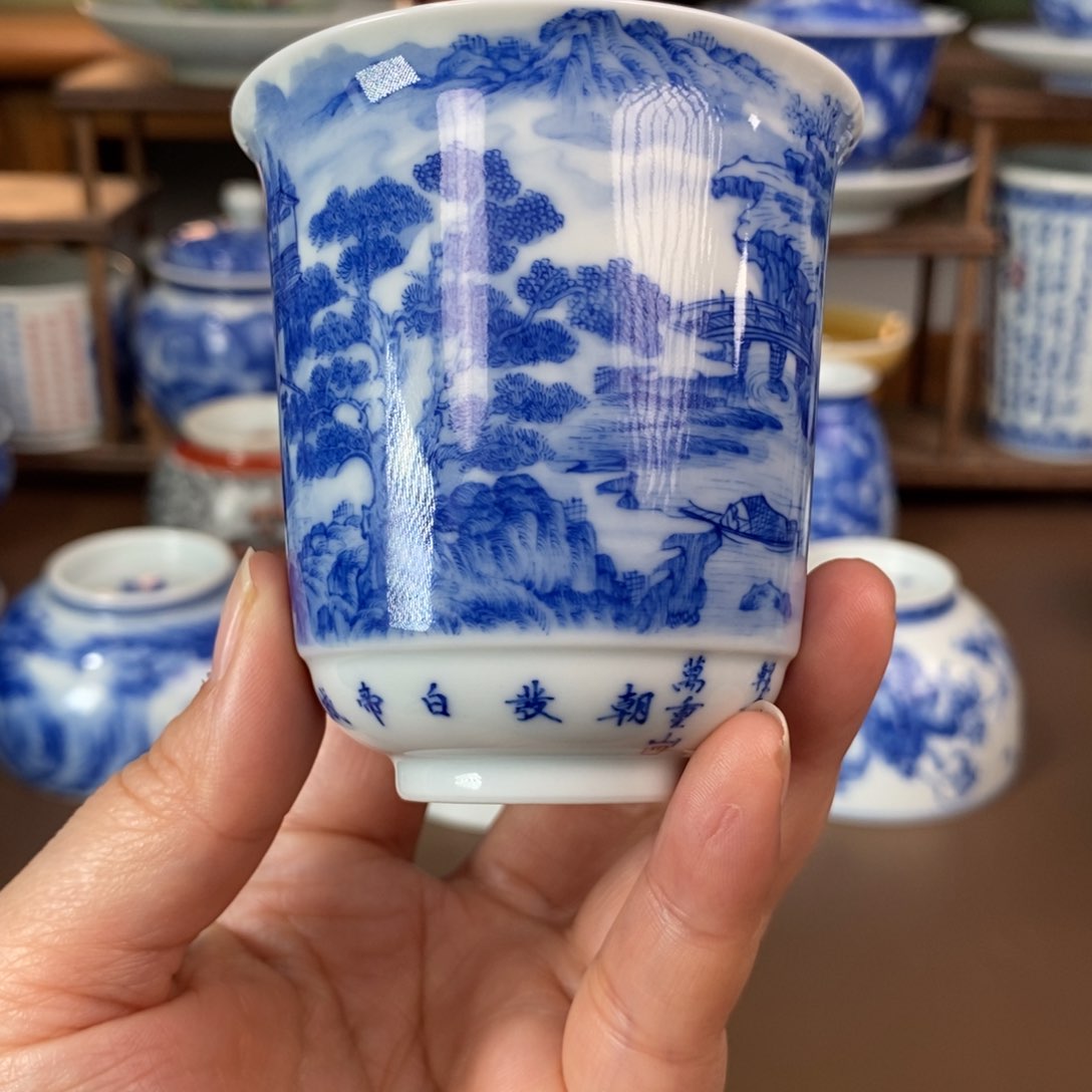 景德镇陶瓷手工手绘