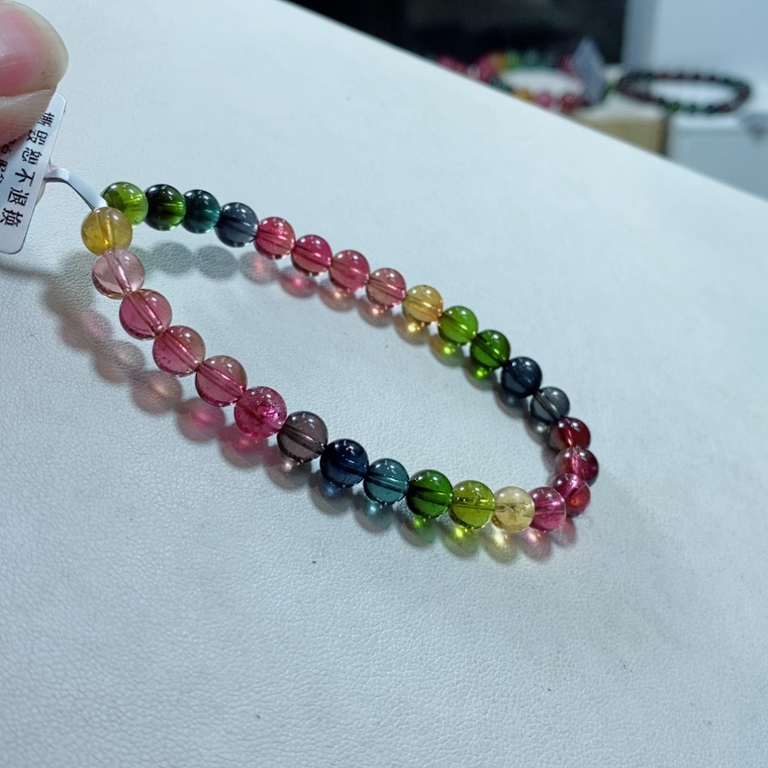 碧玺手链未镶嵌碧玺