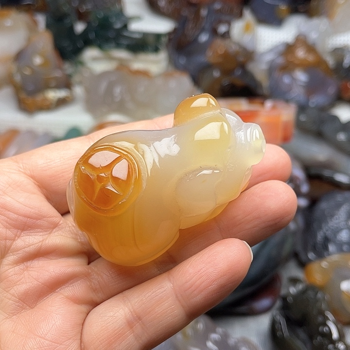 玛瑙/玉髓饰品未镶嵌