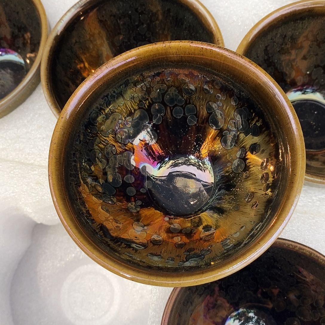 茶盏平**香建盏油滴一个