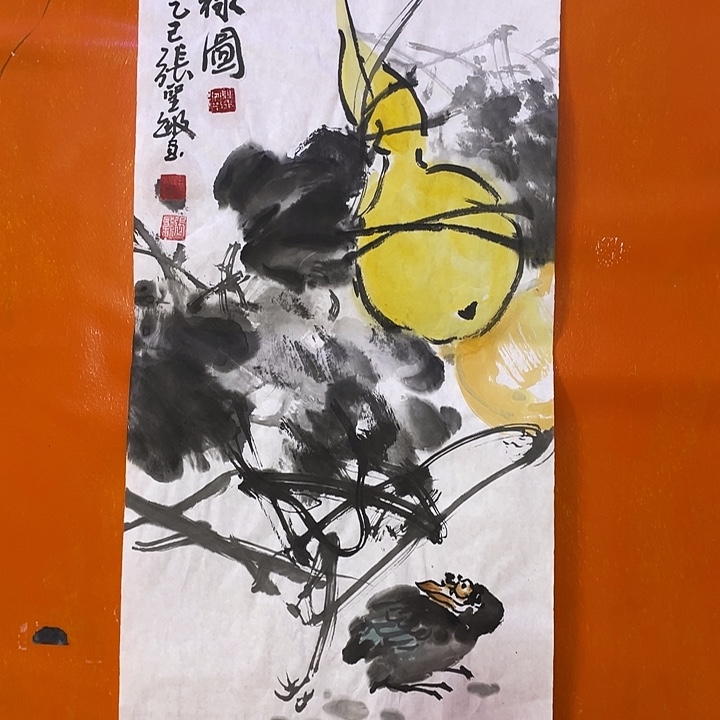 国画张圣敏先生纯手绘作品