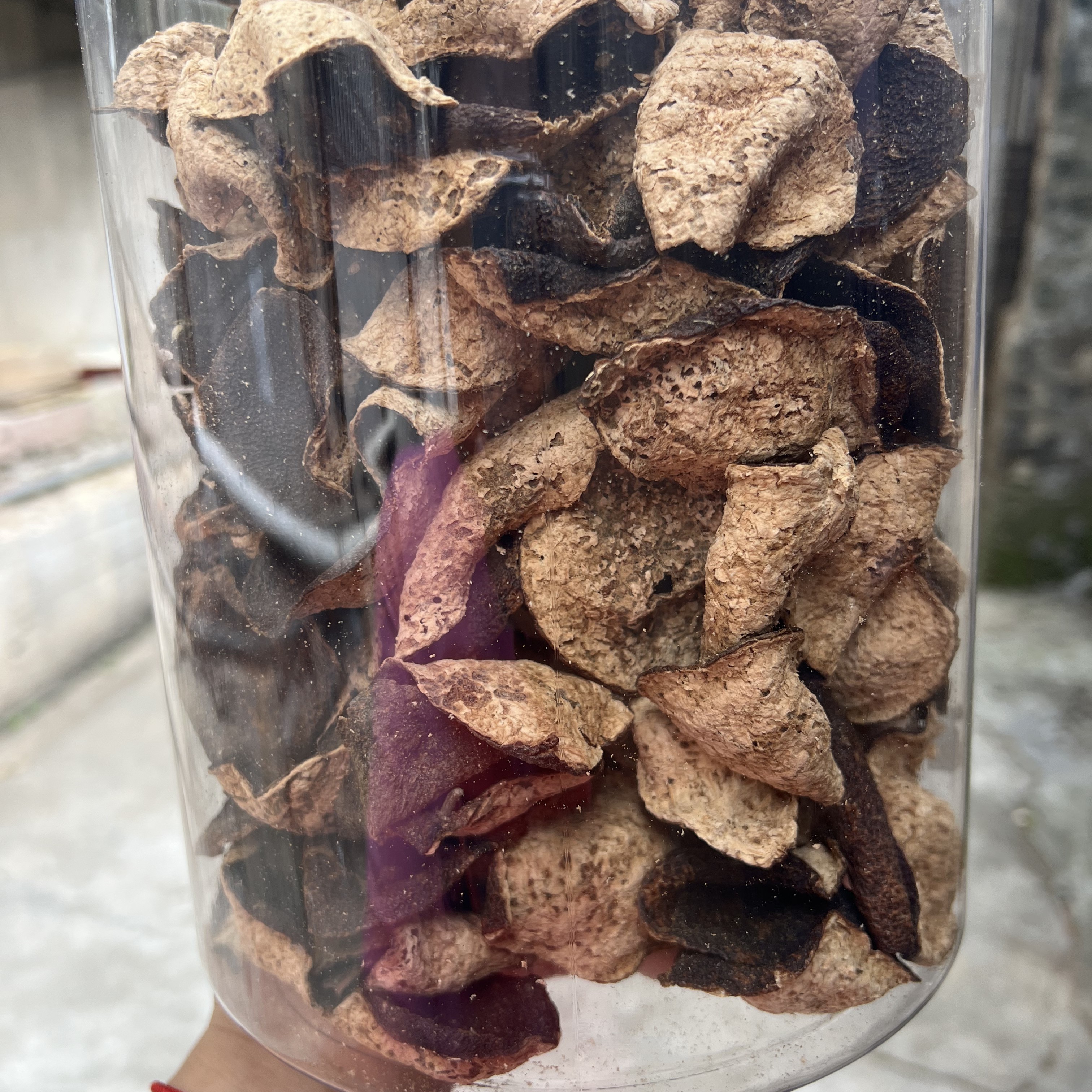 2018年天马圈枝大红陈皮木质香