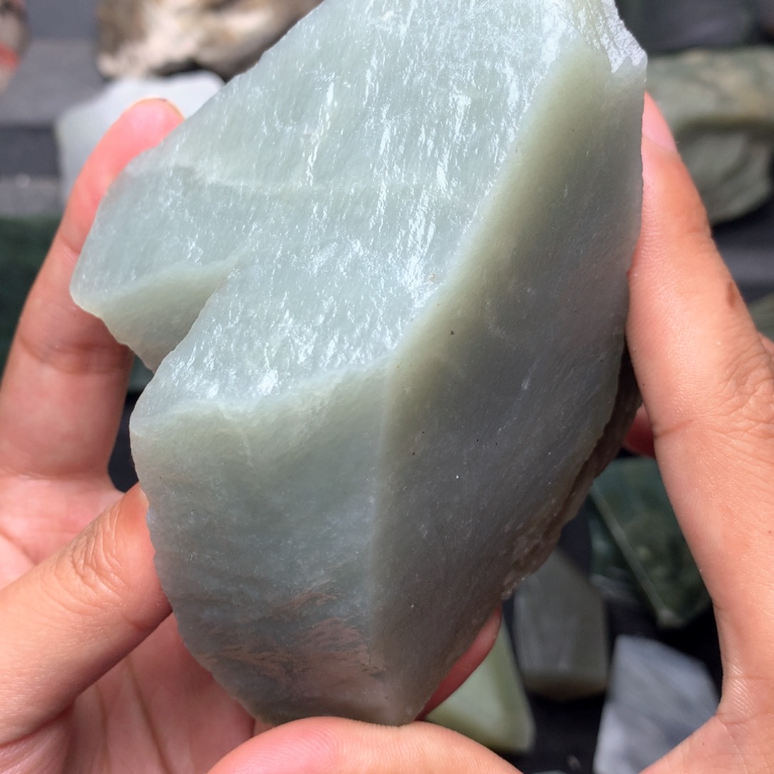 和田玉（糖玉）边角未镶嵌