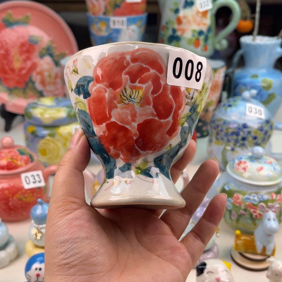 景德镇手工手绘陶瓷茶具
