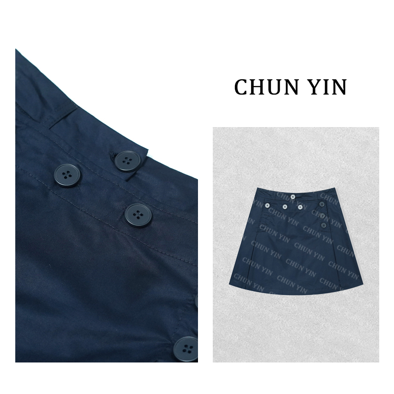 【香香】-春夏设计减龄休闲柔软立体百搭显瘦短裙32563