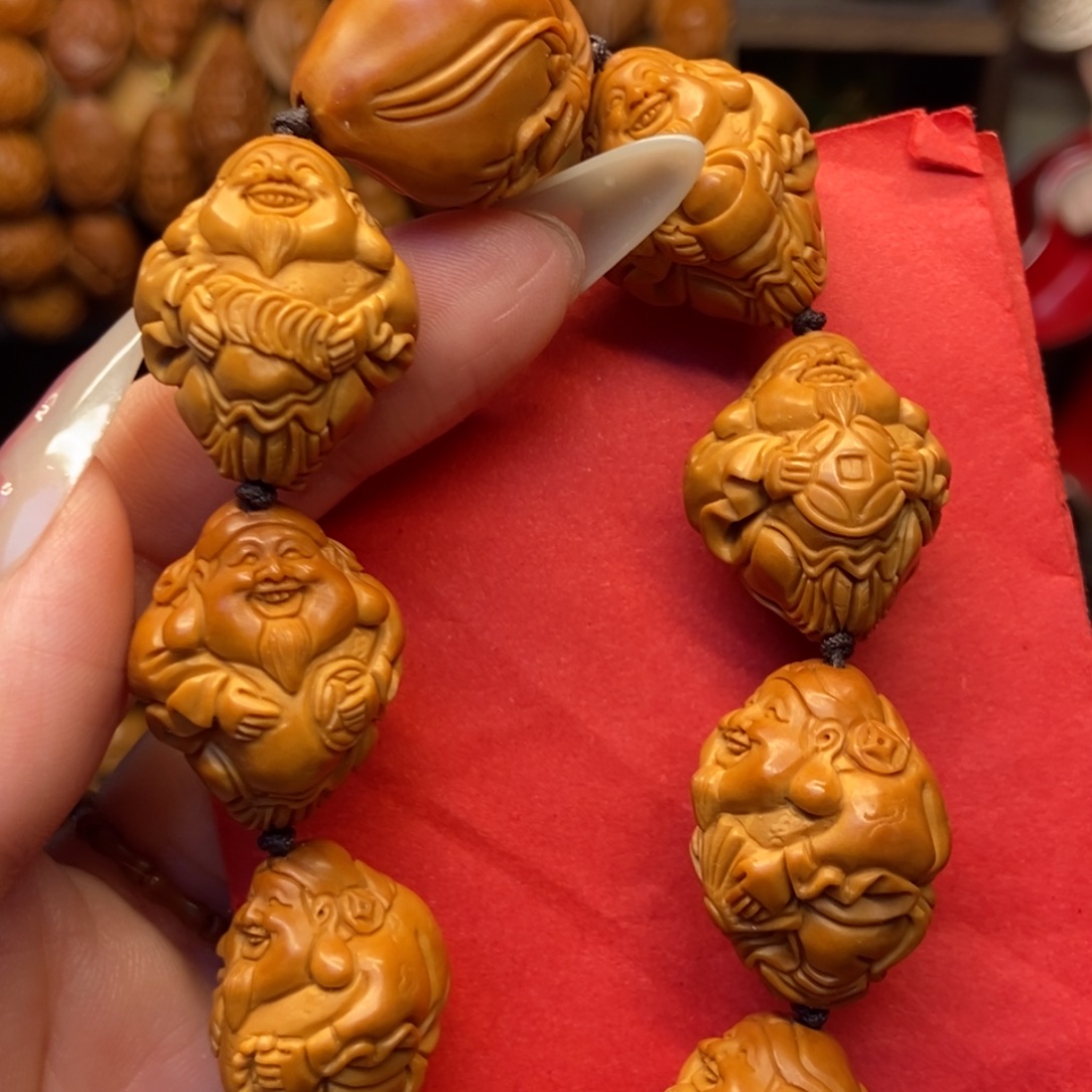 手串/手链橄榄核祥云财神