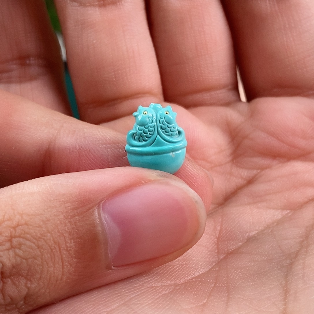 绿松石珠宝奇石未镶嵌