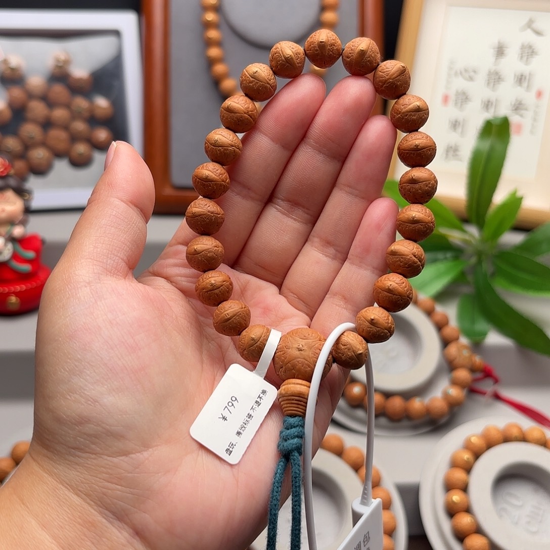 凤眼菩提手串11左右素串