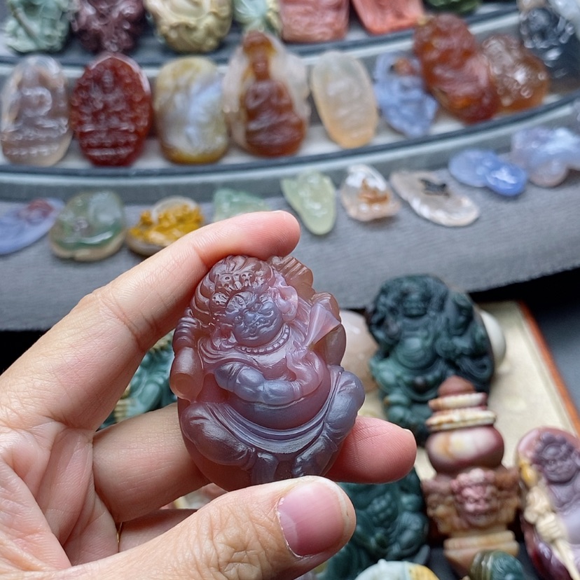 【闪购商品】未镶嵌吊坠定制玛瑙