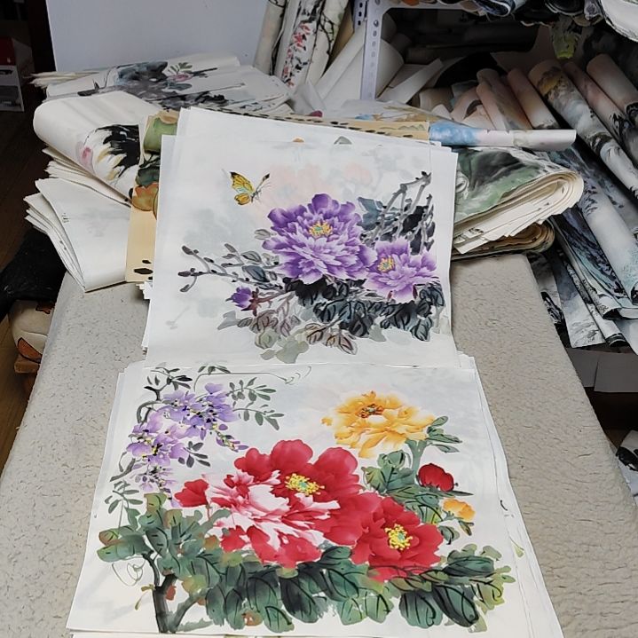 小***子国画落款后台备注