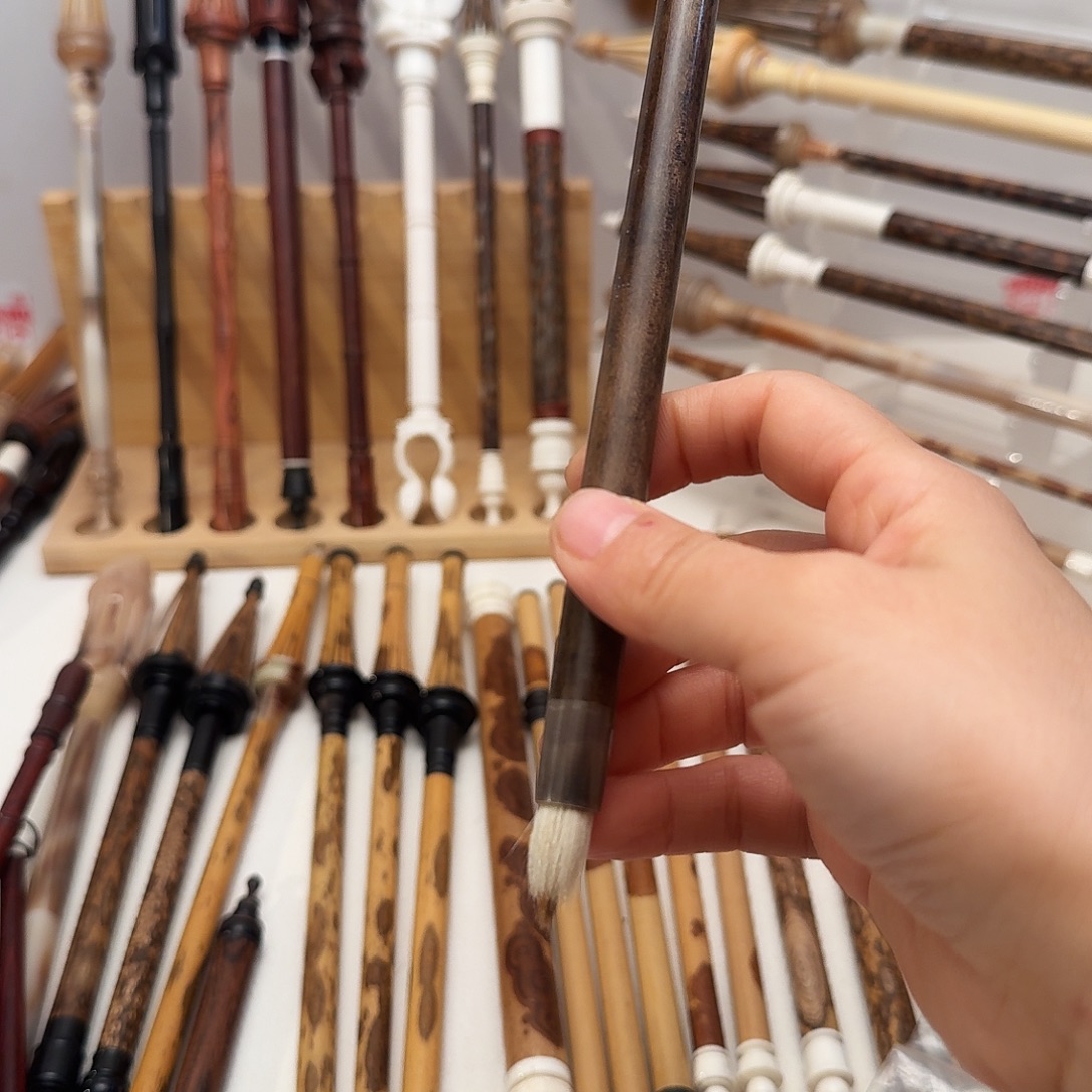 萧***室老称牛角杆戴帽款式