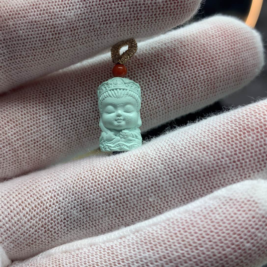 绿松石挂件未镶嵌