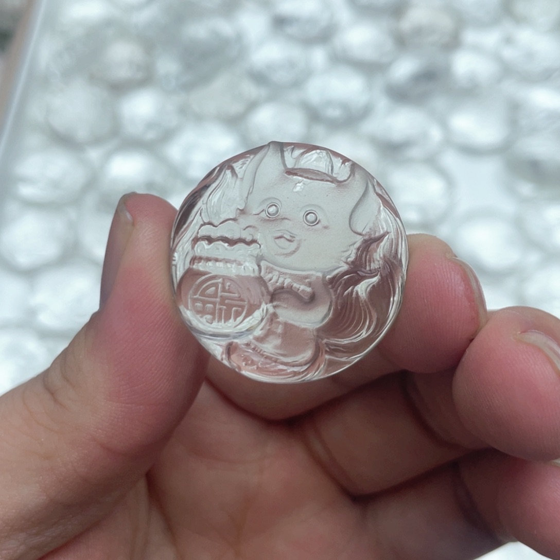 水晶吊坠(不含链)未镶嵌