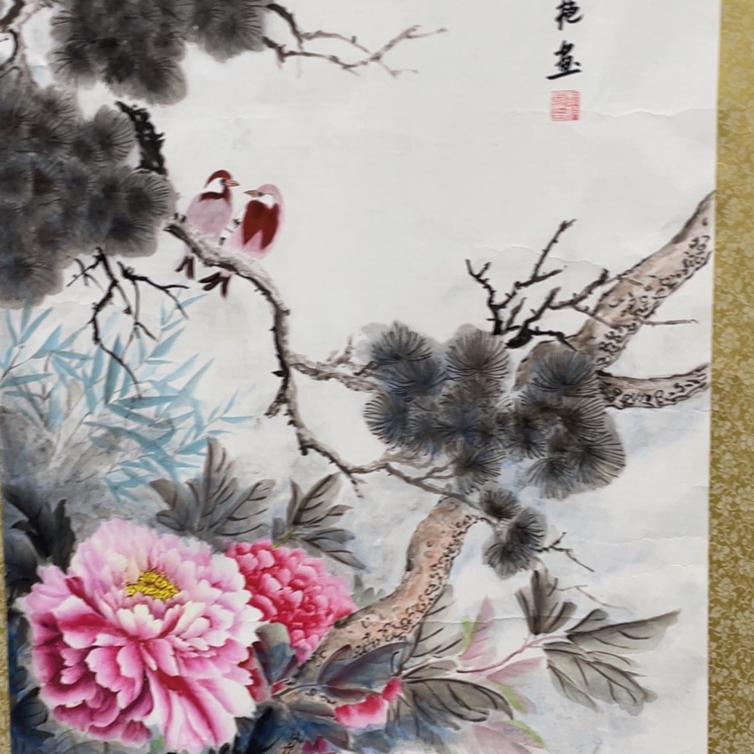 国画老师手笔手绘作品n