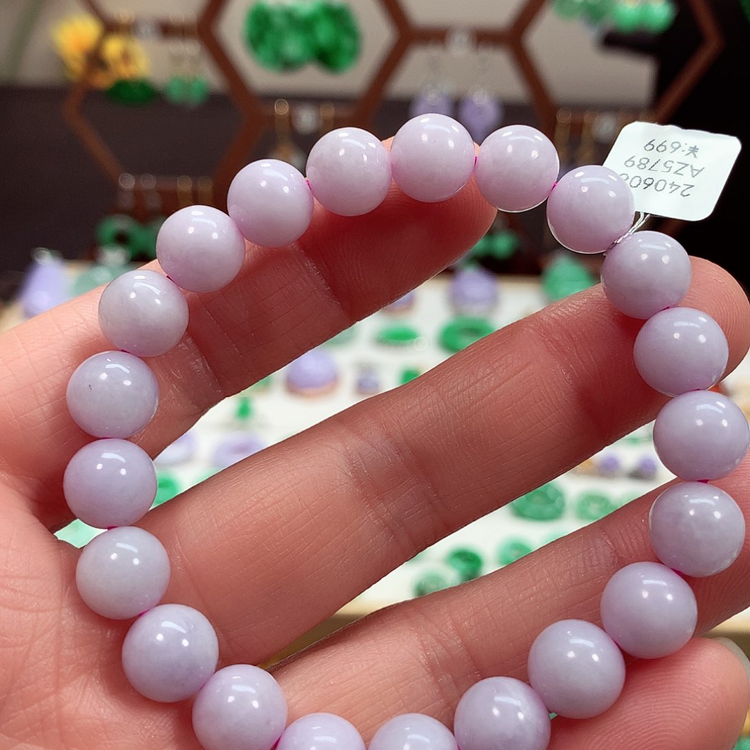 翡翠手链未镶嵌天然