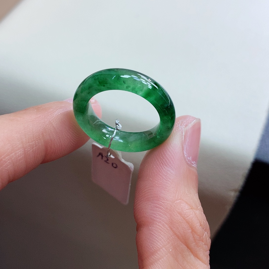 未镶嵌戒指翡翠12号