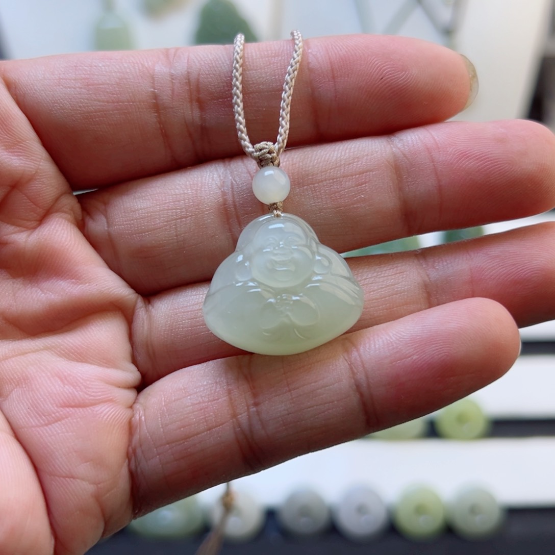 吊坠(不含链)未镶嵌和田玉666