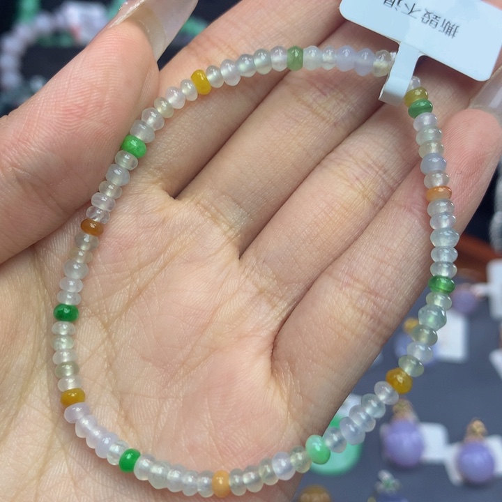 翡翠手链未镶嵌翡翠