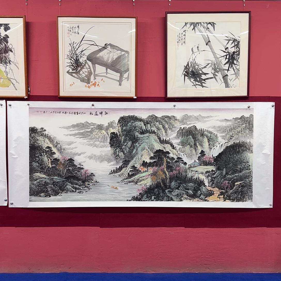 国画李川浦画家作品