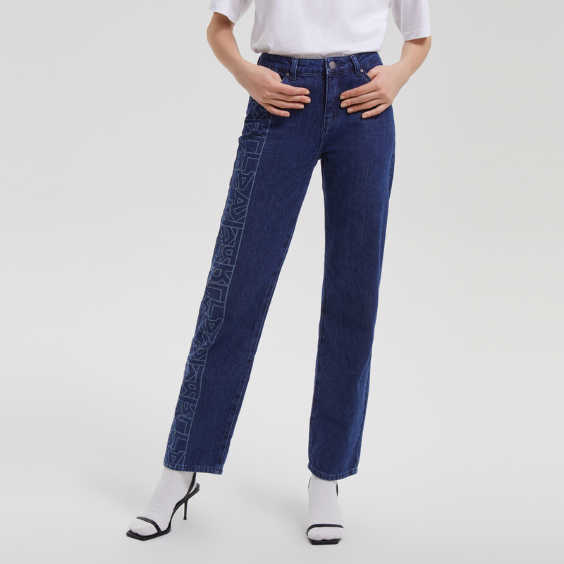 【大可专属】KARLLAGERFELDATHLEISUREDENIM22UW1100牛仔裤