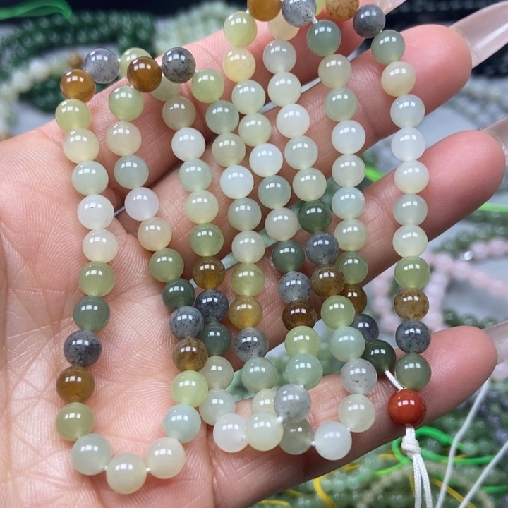 和田玉颈饰未镶嵌6