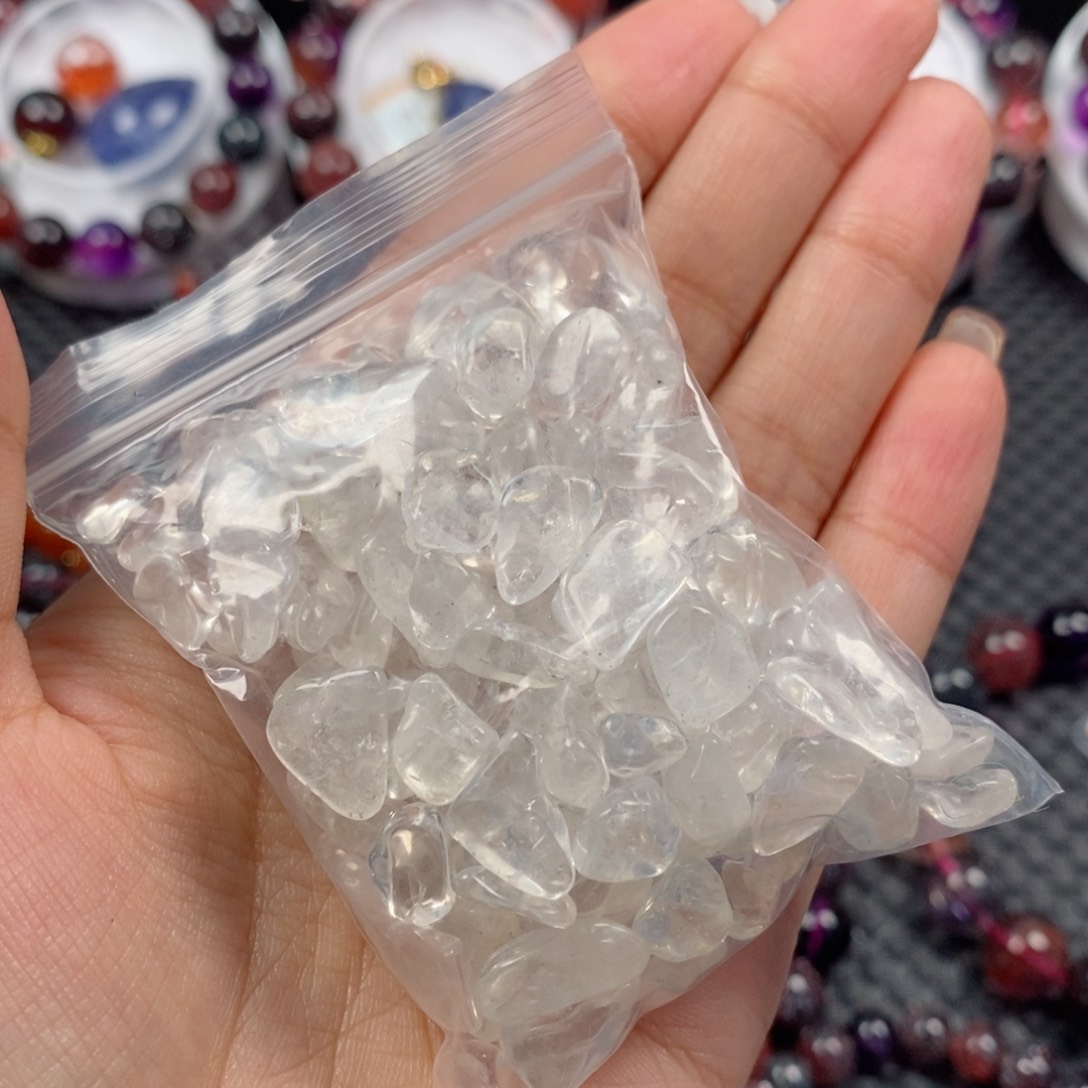 水晶手链未镶嵌c***e金草莓10007分单