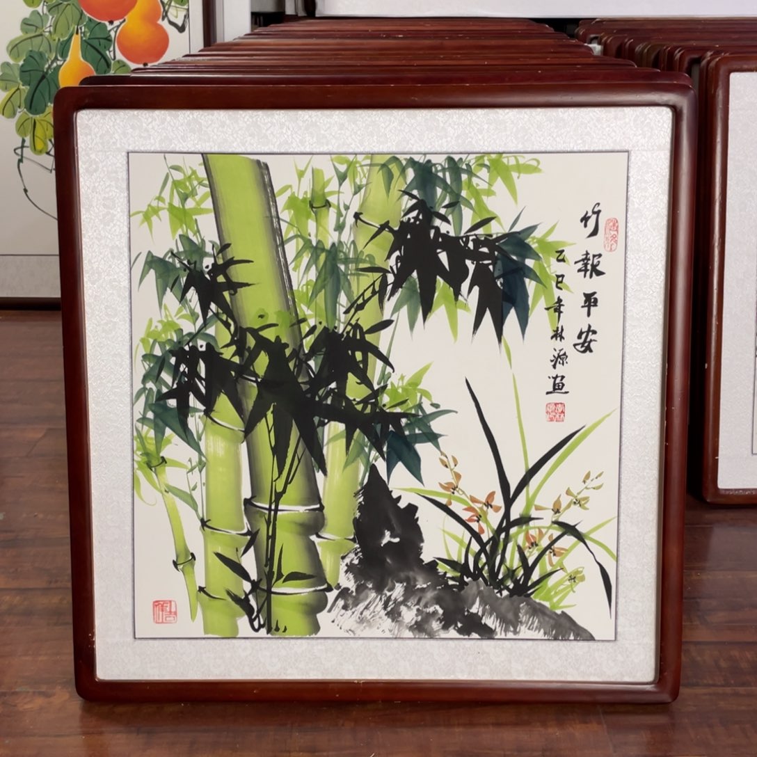 国画带框尺寸63*63厘米