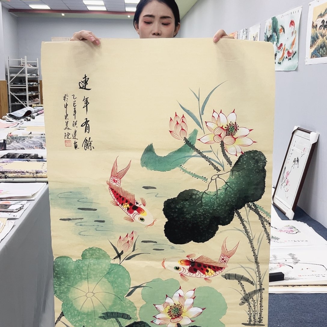 国画国画纯手绘作品