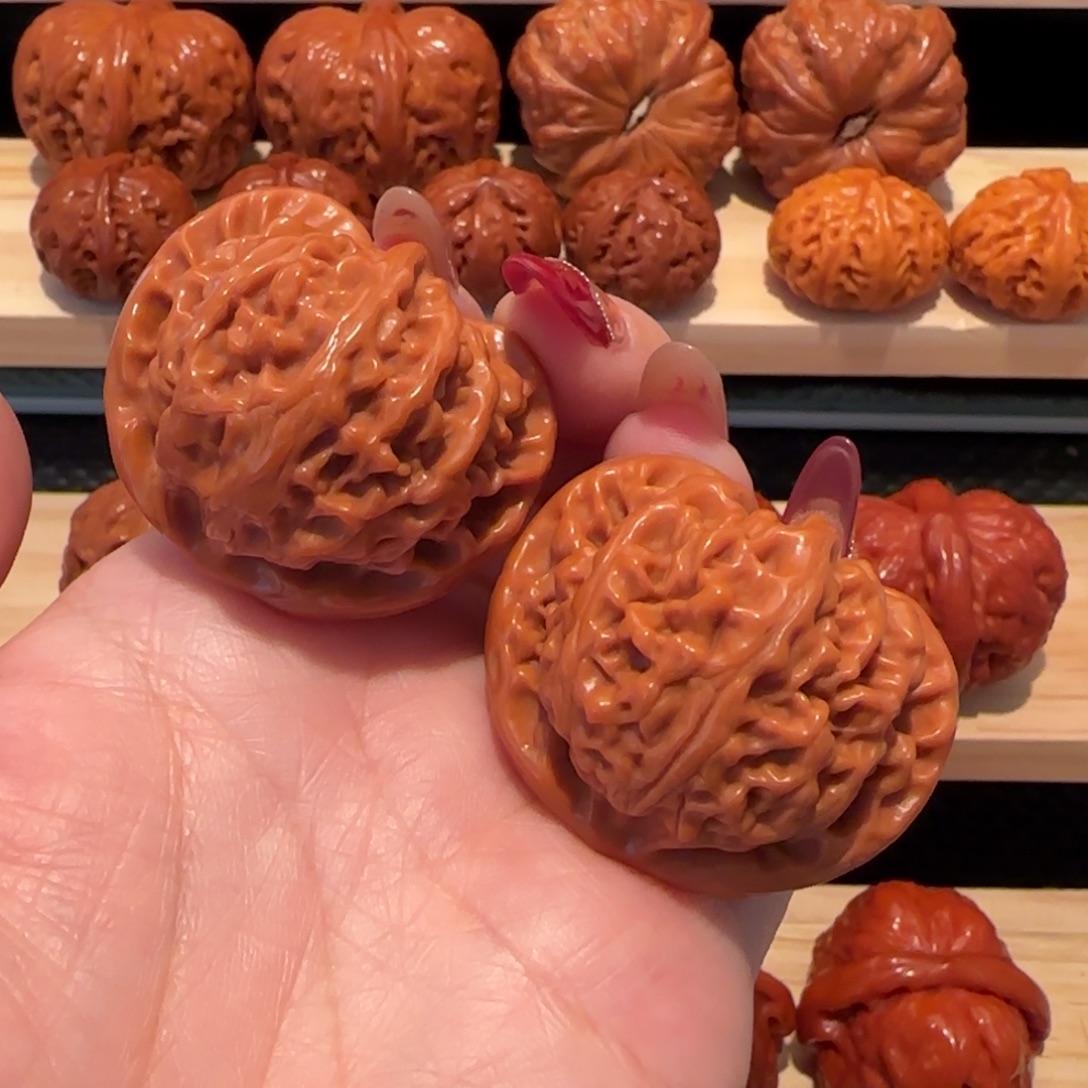 文玩核桃吊坠宫灯40精品3047