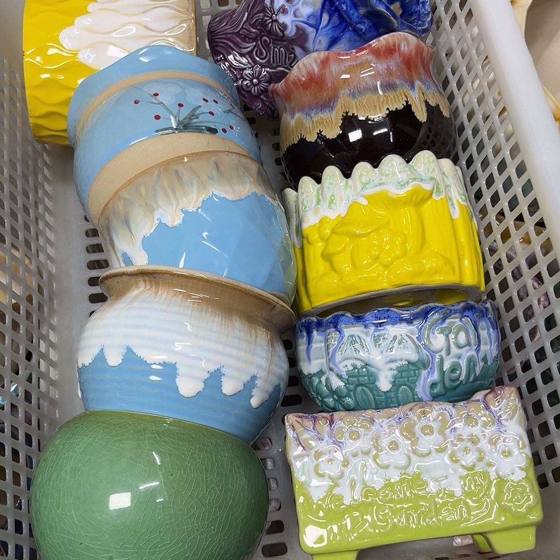 陶瓷陶瓷花盆特价上新口8-10厘米