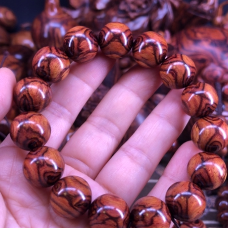 【闪购商品】黄花梨/降香黄檀手串/手链k**t