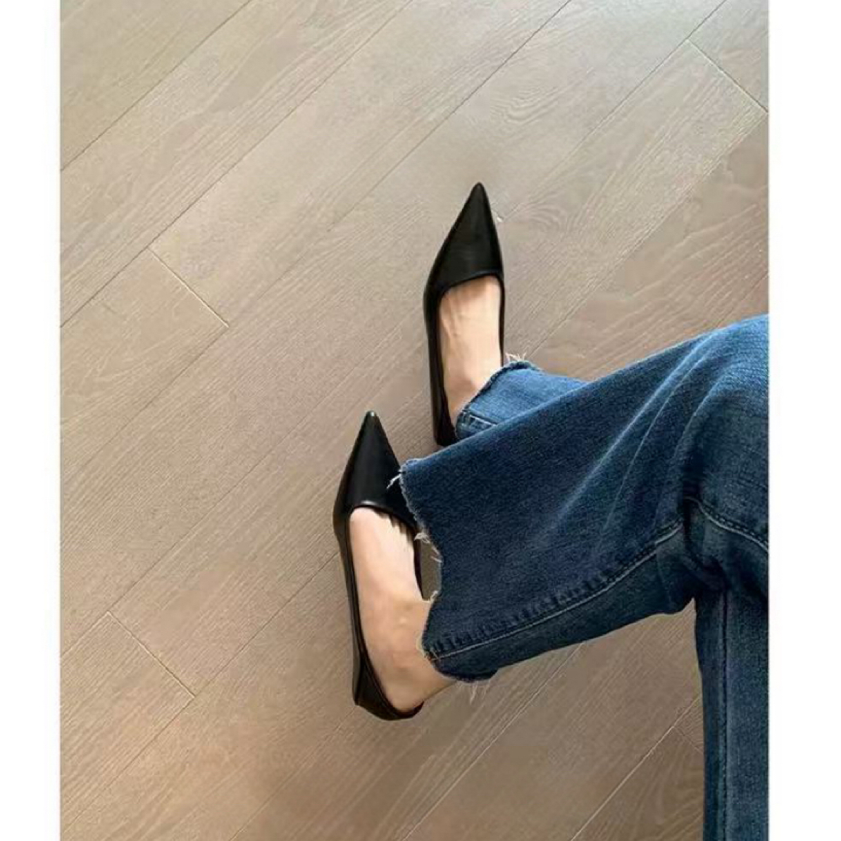 赴约～惠子家原创斩男御姐高跟鞋极简设计浅口女鞋阔腿裤必备鞋779