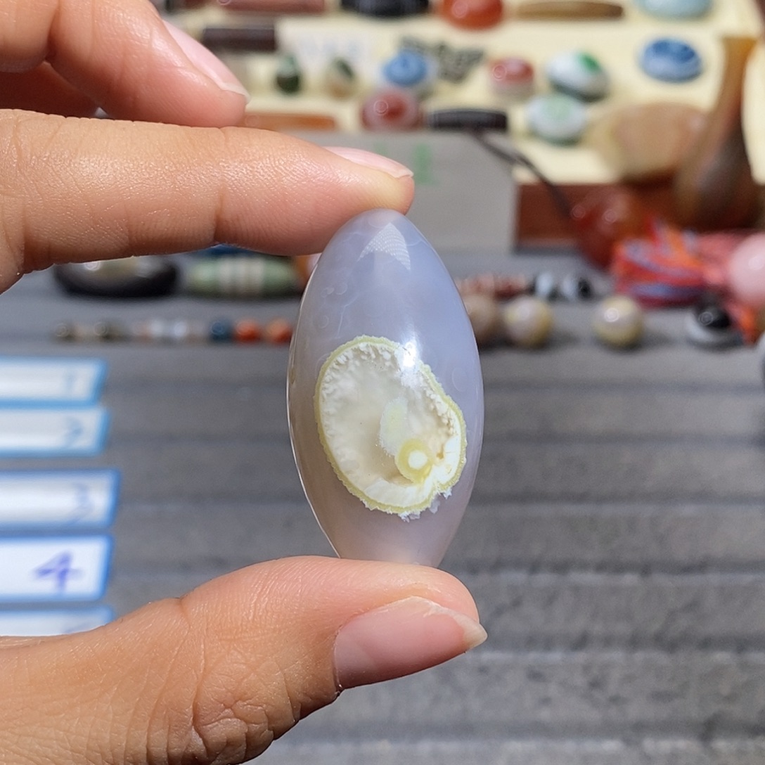 怪***椒玛瑙/玉髓合金颈饰