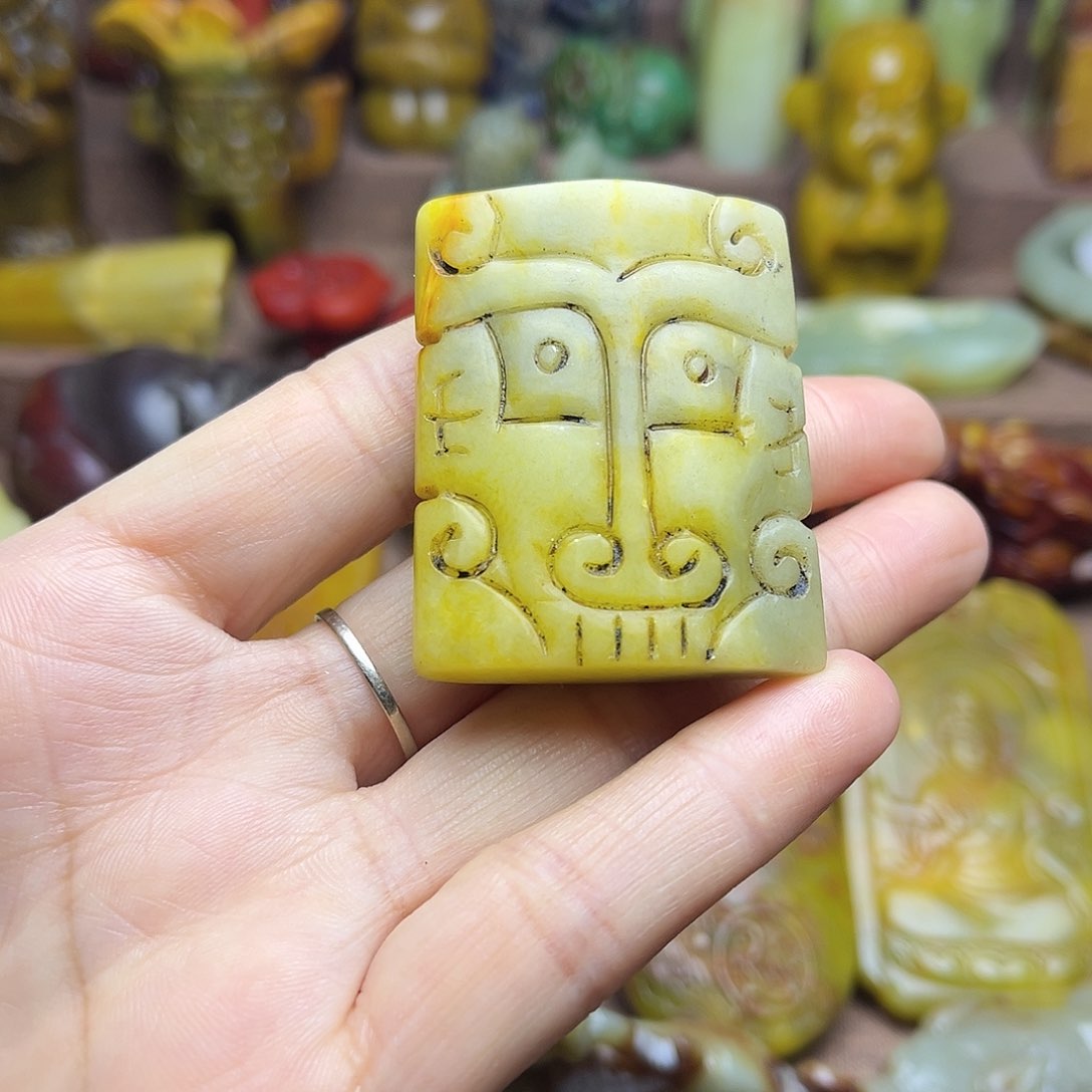 白玉菩提吊坠136。。