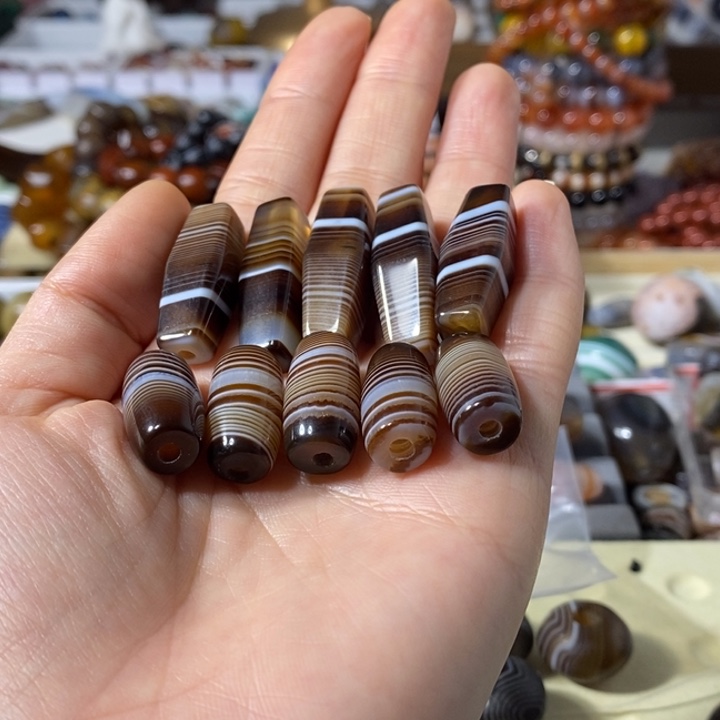 北***业玛瑙/玉髓合金珠宝半成品