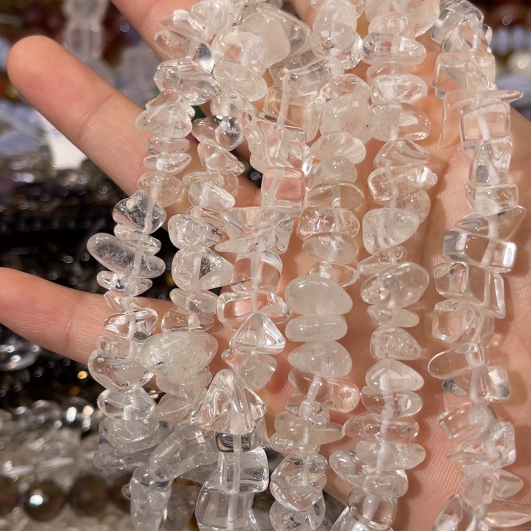 银S925镶嵌珠宝半成品紫晶白水晶随行