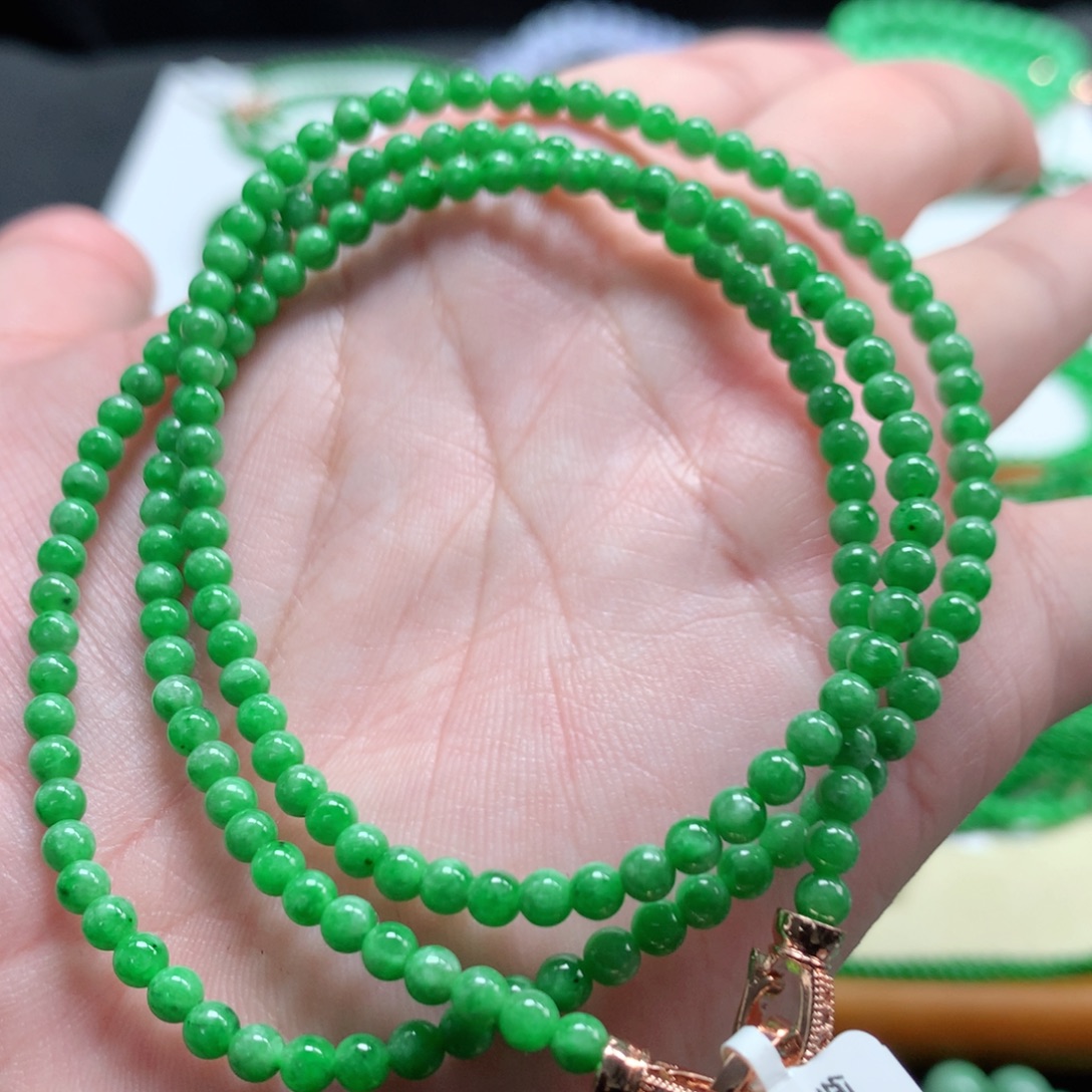 翡翠未镶嵌手链翡翠