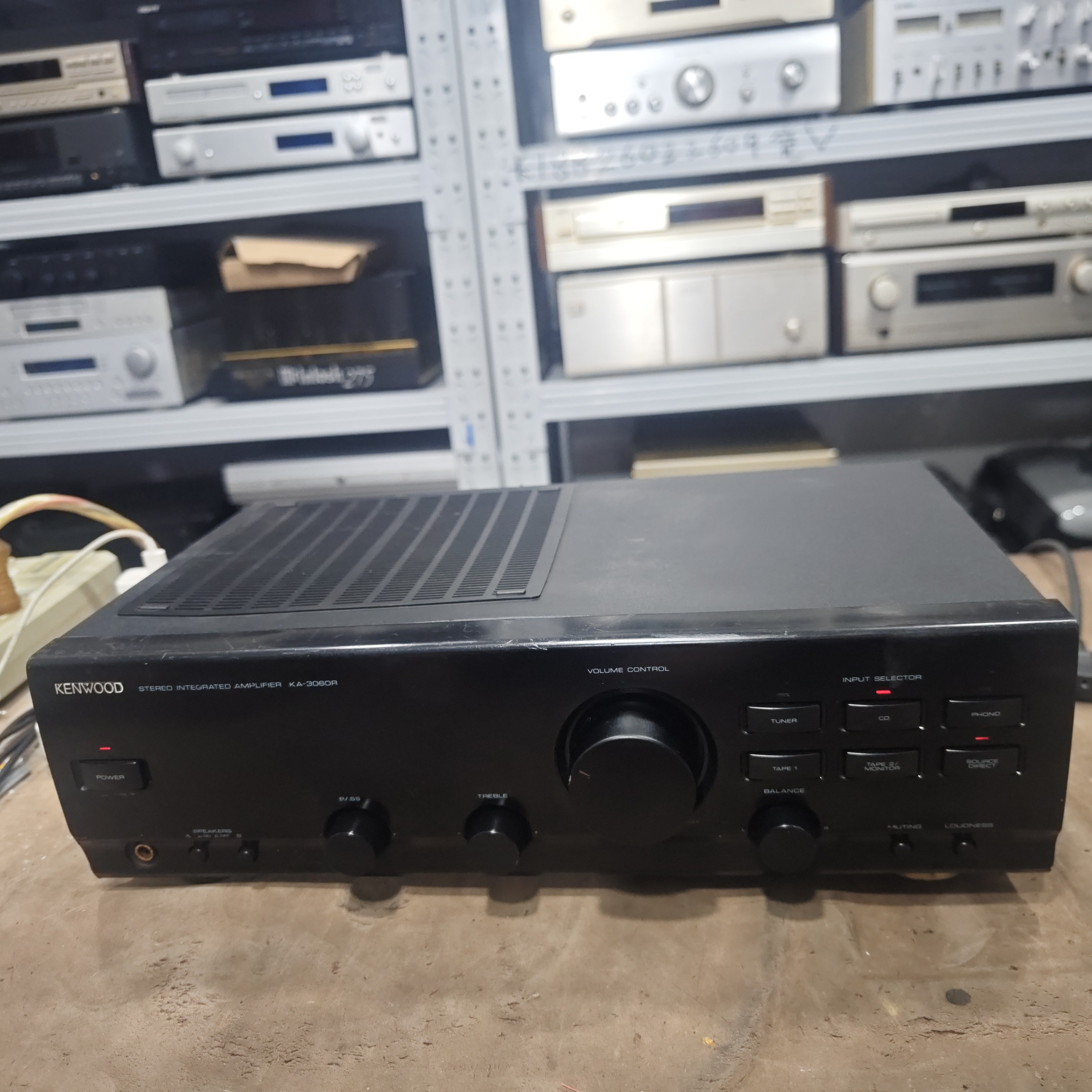 8新  二手建伍纯功放机3060R正常成色不好不包邮不支持七天无理由