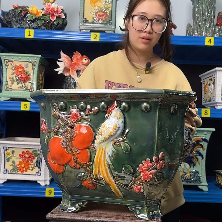 蓝***桉石湾盆石湾盆石湾盆