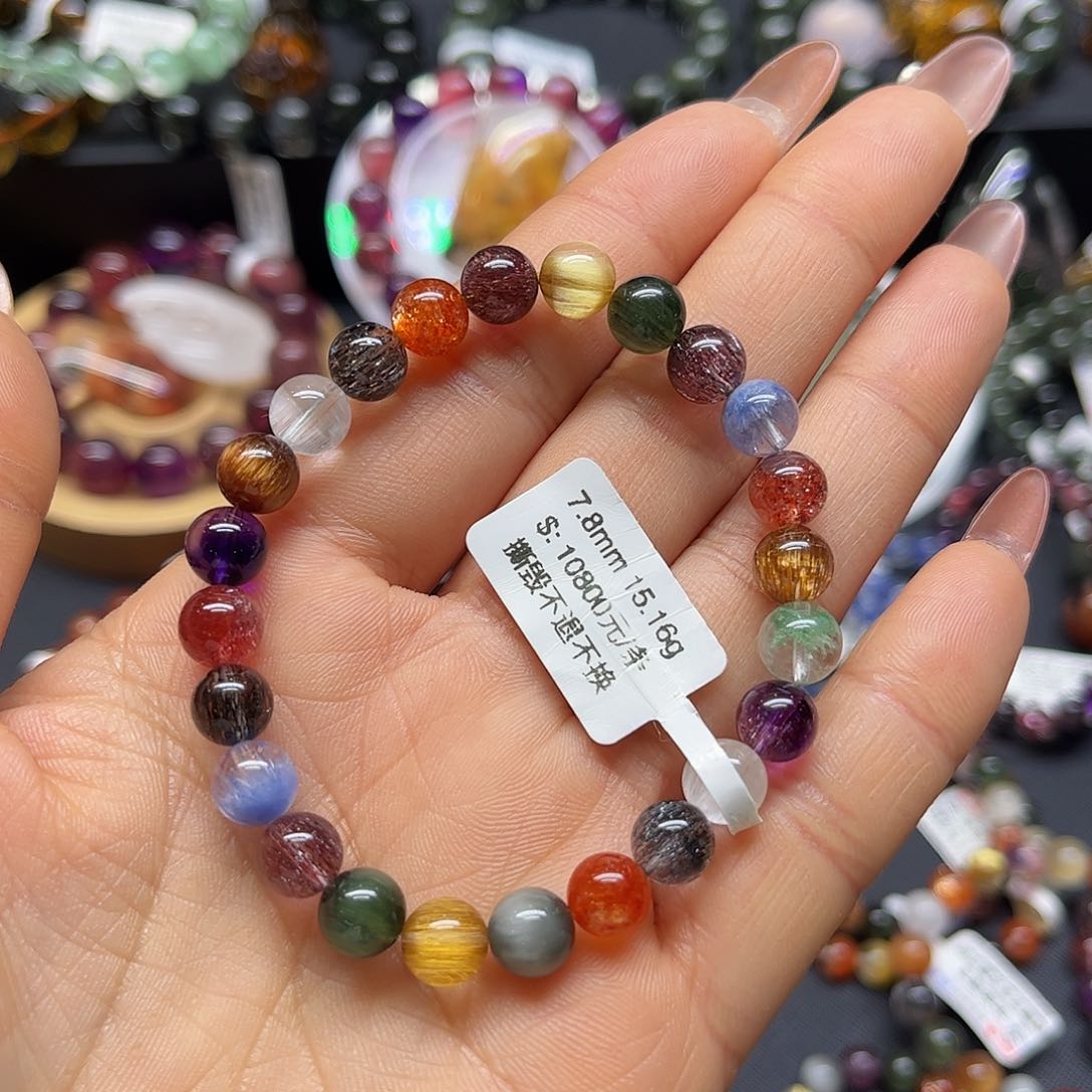 水晶手链未镶嵌手链