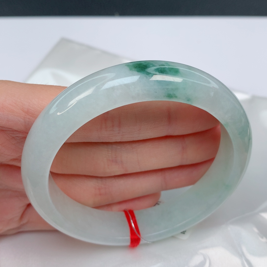 翡翠手镯未镶嵌59.2正圈