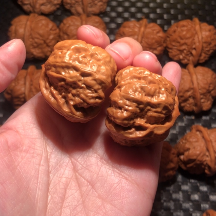 枫***际文玩核桃把件蛤蟆